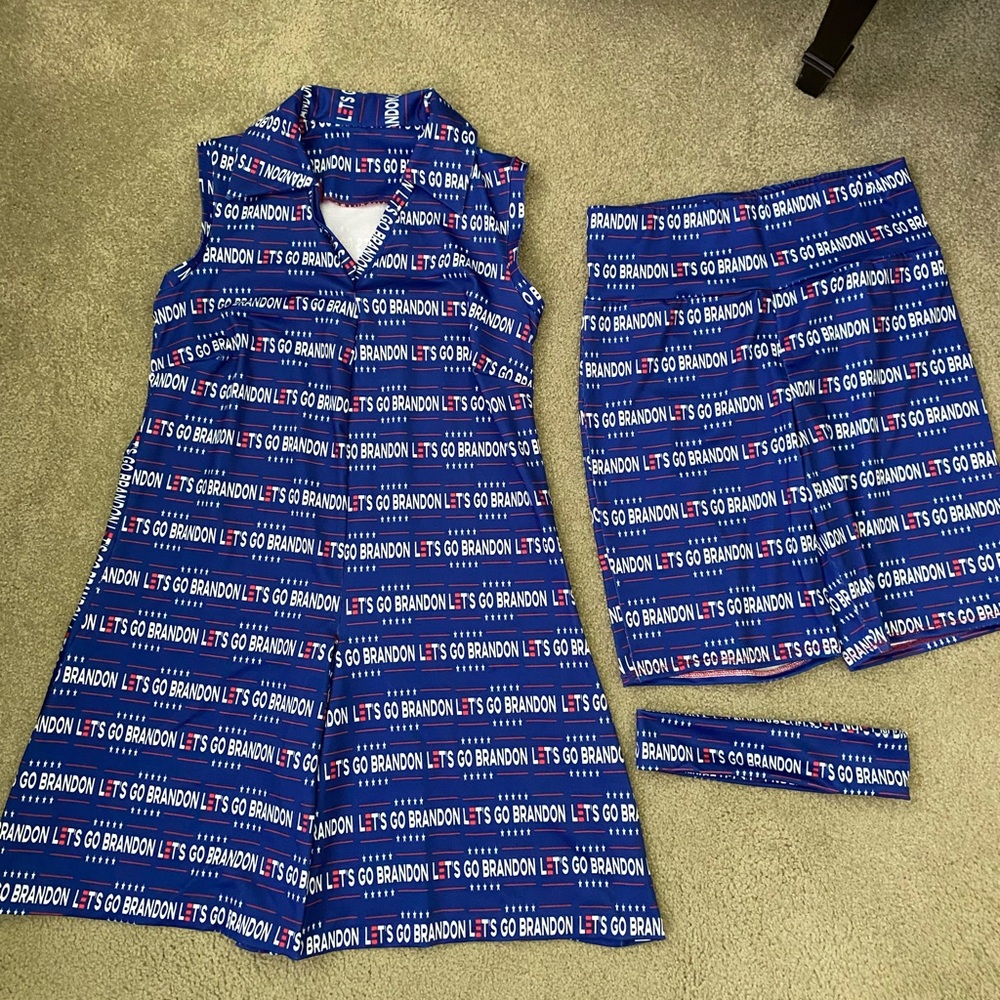 Let’s Go Brandon pickleball dress women’s size 6